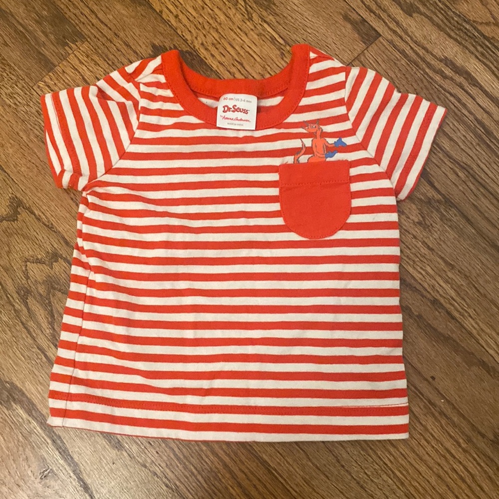 Hanna Andersson t-shirt Dr Seuss theme 3-6 months